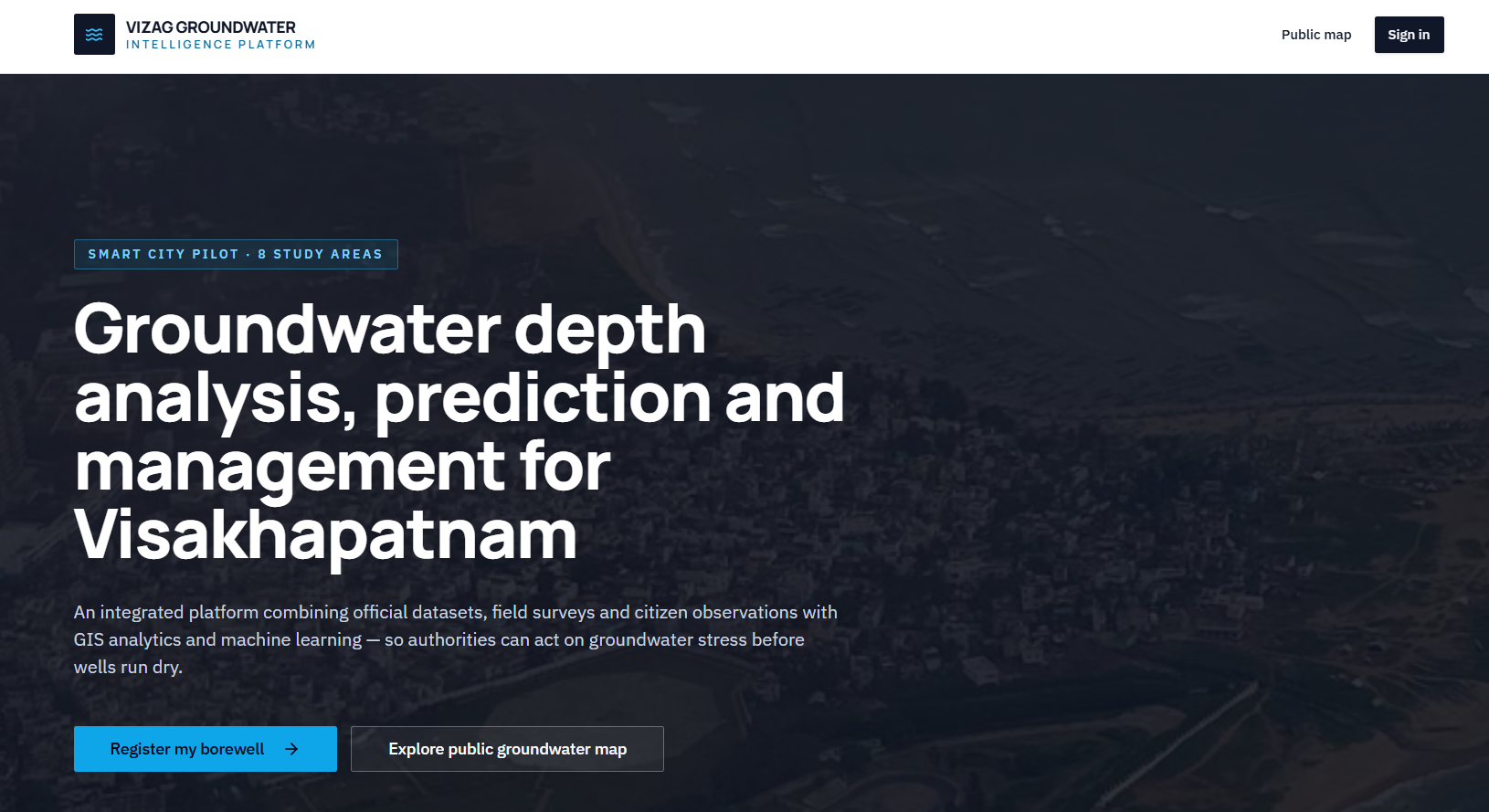 Vizag Groundwater Intelligence Platform